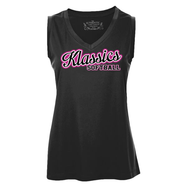 Pink Klassics Ladies Pro Team Sleeveless Tee Thumbnail